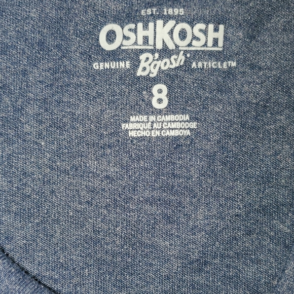 Oshkosh Boosh long sleeve boys size 8 - Picture 2 of 3